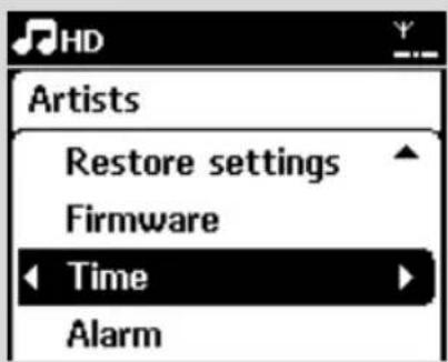 PHILIPS WACS7005 - Setting clock - 2