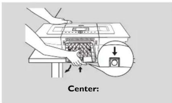 PHILIPS WACS7005 - Monter le centre ou la station - 2