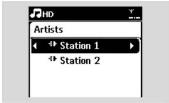 PHILIPS WACS7005 - Voir l'état d'une station sur le réseau wi-fi du centre - 1