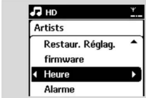 PHILIPS WACS7005 - Réglage de l'horloge - 2