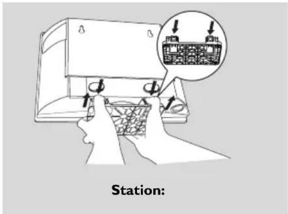 PHILIPS WACS7005 - Mounting your Center or Station - 6