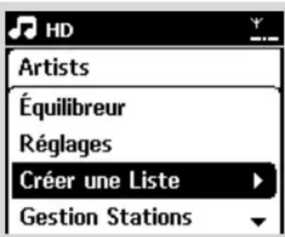 PHILIPS WACS7005 - Création d'une liste d'écoute: collection personnalisée de votre musique favorite - 1