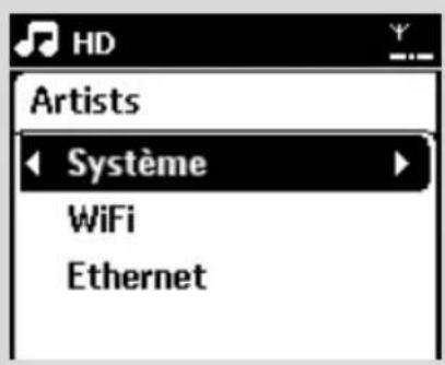 PHILIPS WACS7005 - Voir les informations du système - 1