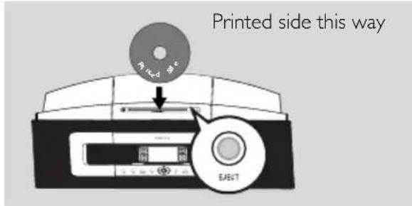 PHILIPS WACS7005 - To record from CD at fast speed (for audio CDs, MP3/WMA CDs) - 1