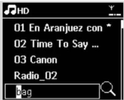 PHILIPS WACS7005 - Searching by keywords - 3