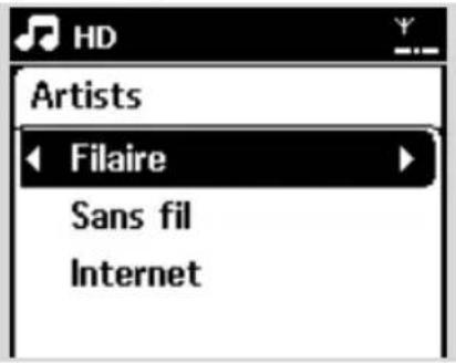 PHILIPS WACS7005 - Configuration réseau - 1
