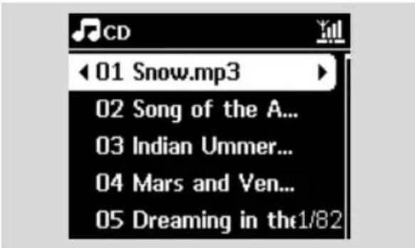 PHILIPS WACS7005 - Viewing track information - 2