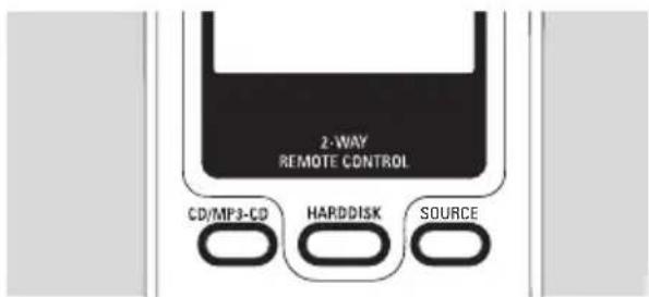 PHILIPS WACS7005 - Conmutación a modo en espera/encendido y selección de sistemas - 1