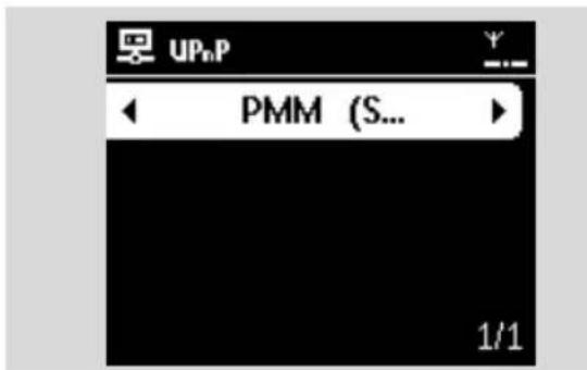 PHILIPS WACS7005 - Lire de la musique du périphérique upnp - 2