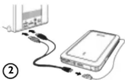 PHILIPS SPD5240CC - ¿Cómo conectar este disco duro externo en su sistema? - 2
