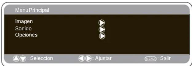 SANYO 42WPX1 - Ajustes del menu del PC - 1