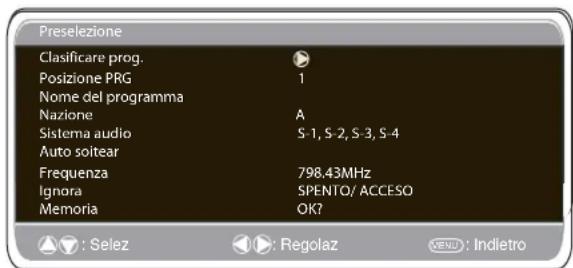 SANYO 42WPX1 - Sintonia automatica - 2
