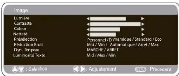SANYO 42WPX1 - Menu Image - 1