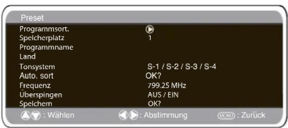 SANYO 42WPX1 - Programname. - 1