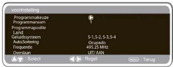 SANYO 42WPX1 - ■ Programmanaam - 1