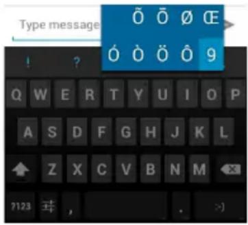 ACER CloudMobile S500 - Clavier Android - 1