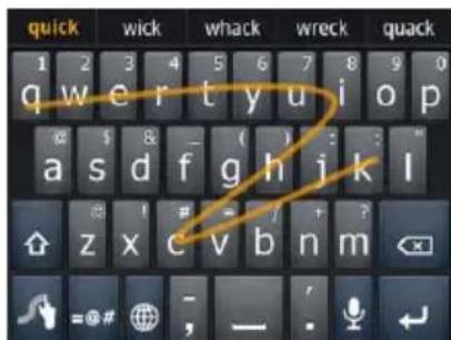 ACER CloudMobile S500 - Swype - 3