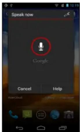 ACER CloudMobile S500 - Recherche vocale - 2