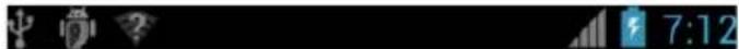 ACER CloudMobile S500 - Zone de notification - 1