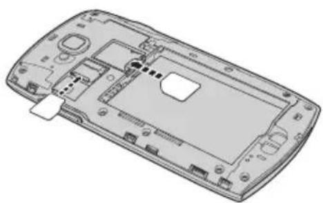 ACER CloudMobile S500 - Installer une carte SIM ou microSD - 2