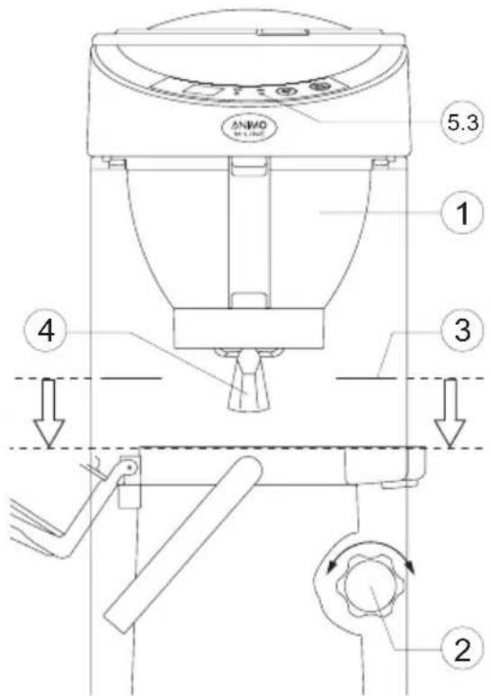 SWITEL M200 - Hoogte instelling model MT200v - 1