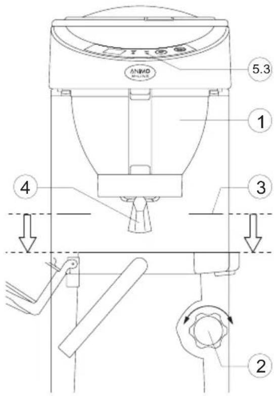 SWITEL M200 - Réglage de la hauter du modele MT200v - 1