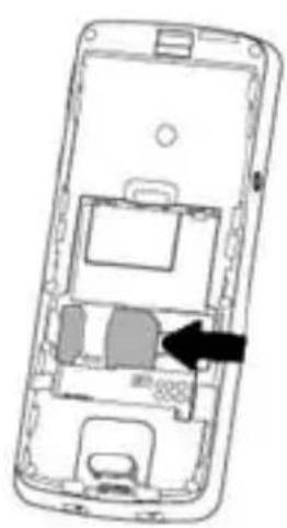 SWITEL M300 - Installer la carte SIM et la pile rechargeable - 1