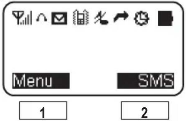 SWITEL M300 - Simboli sul display - 1
