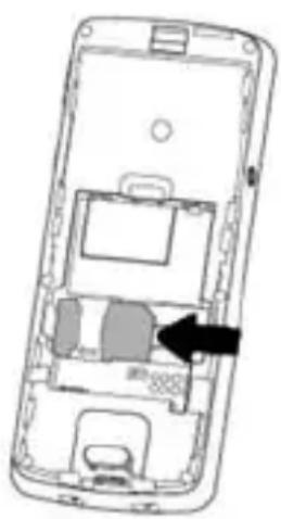 SWITEL M300 - SIM-Karte und Akku einsetzen - 1