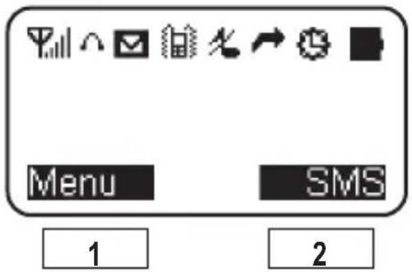 SWITEL M300 - Icônes à l'écran - 1