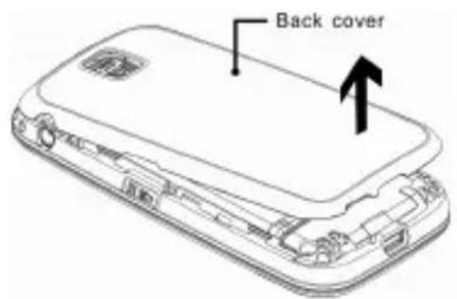 SWITEL M820 - Akku einlagen - 2