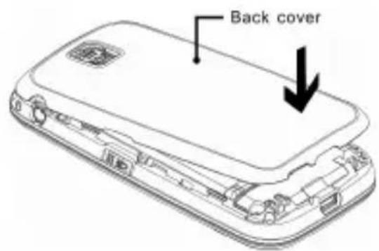 SWITEL M820 - Akku einlagen - 4