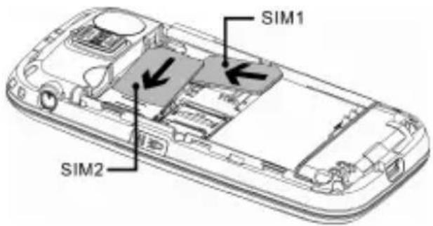 SWITEL M820 - SIM-Karte einlagen - 1