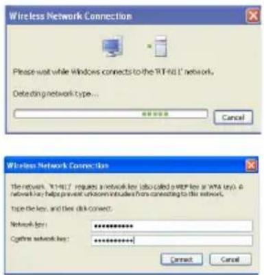 ASUS RTN11 - Configuración de la tarjeta WLAN con el servicios Windows® WZC - 2