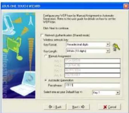 ASUS RTN11 - ASUS WLAN -kortin konfigurointi One Touch Wizard -ohjelman avulla - 3