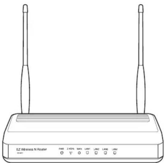 ASUS RTN11 - RT-N11   Aσύρματος N δρομολογηntής EZ - 1