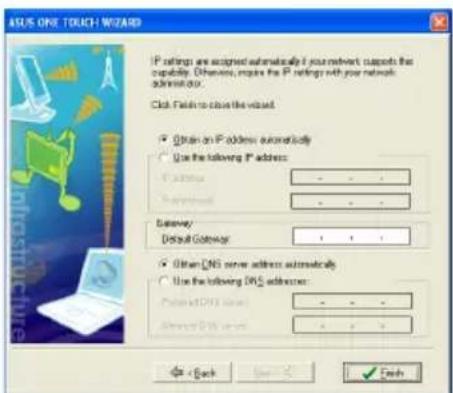 ASUS RTN11 - Configuring ASUS WLAN Card with One Touch Wizard - 6