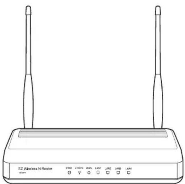 ASUS RTN11 - RT-N11 SuperSpeed N Router inalámbrico - 1