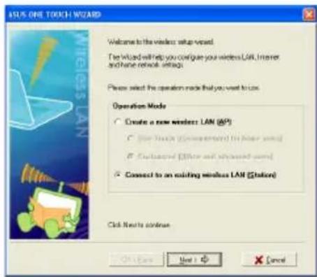 ASUS RTN11 - Configurazione della Scheda WLAN ASUS con One Touch Wizard - 2