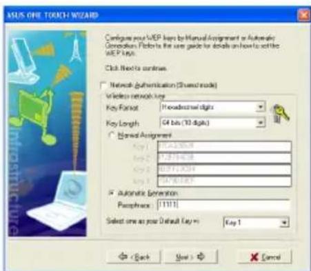 ASUS RTN11 - Configurazione della Scheda WLAN ASUS con One Touch Wizard - 3