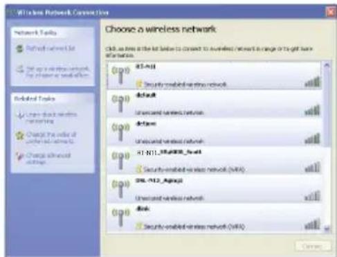 ASUS RTN11 - Aiooppwoon tnc kaptac WLAN  Tnv unnpoeia Windows WZC - 1