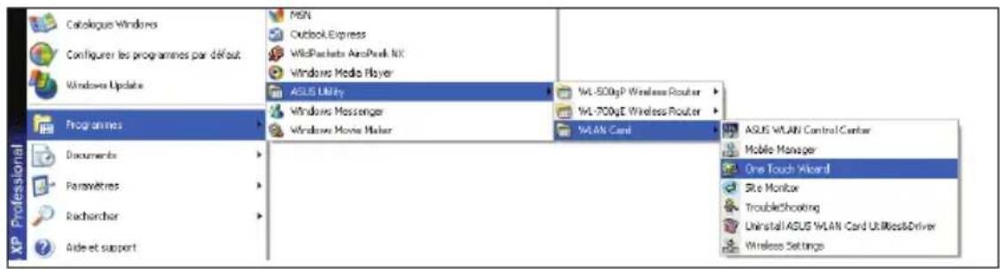 ASUS RTN11 - Configurer la carte réseau sans fil ASUS via One Touch Wizard - 1