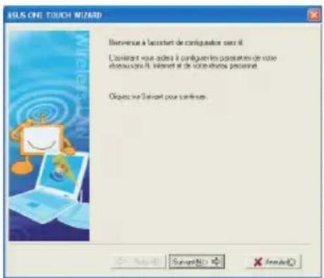 ASUS RTN11 - Configurer la carte réseau sans fil ASUS via One Touch Wizard - 2