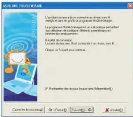 ASUS RTN11 - Configurer la carte réseau sans fil ASUS via One Touch Wizard - 4