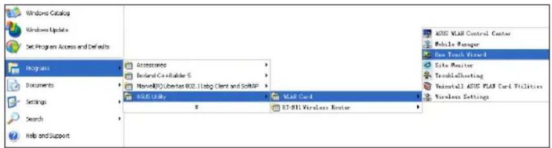 ASUS RTN11 - Configuração dapla ASUS WLAN com o One Touch Wizard da ASUS - 1
