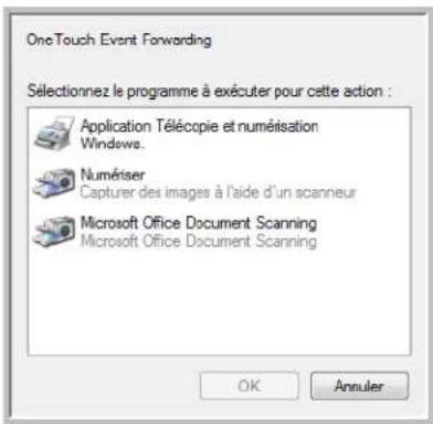 XEROX Documate 752 - Pour numériser avec le réacheminement d'événement : - 2