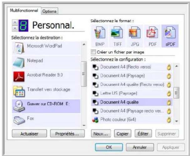 XEROX Documate 752 - Pour numériser et graver sur CD : - 1
