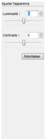 XEROX Documate 752 - Réglage de la luminosité et du contraste - 1