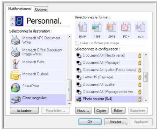 XEROX Documate 752 - Pour numériser avec le réacheminement d'événement : - 1