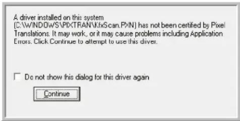 XEROX Documate 752 - Accès à l'interface ISIS à partir de quickscan - 1